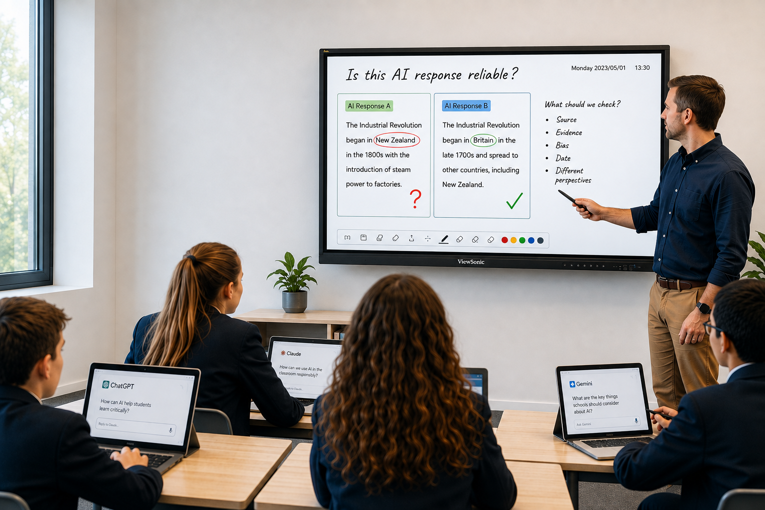 AI Is Already in the Classroom. Is the Technology Around It Ready?