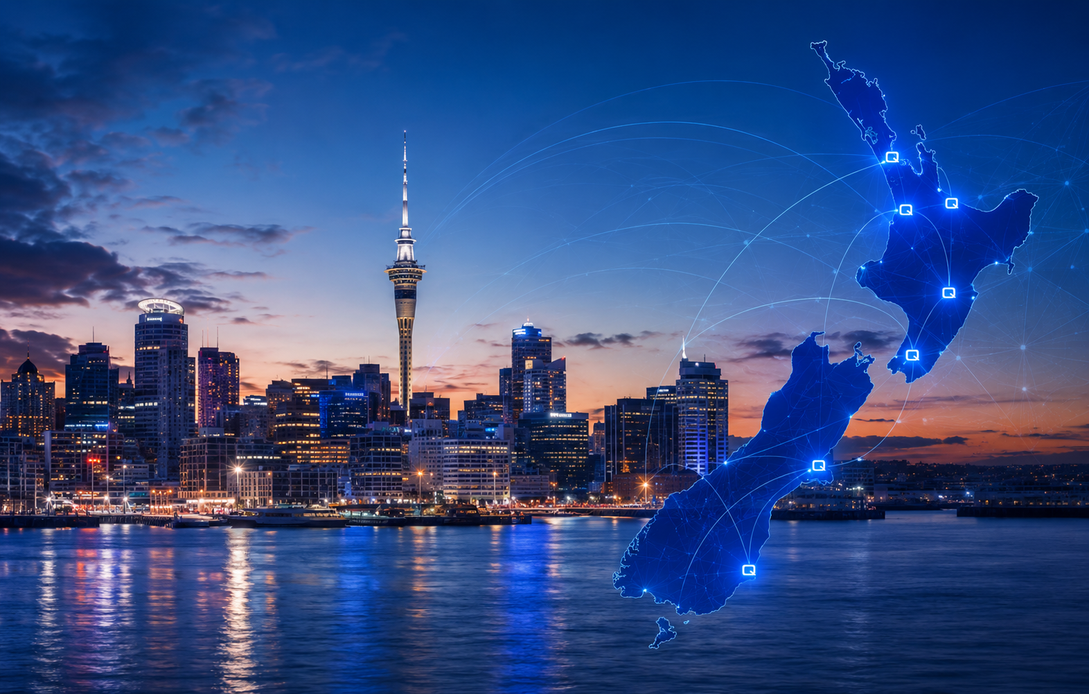 QUNO audiovisual technology services across New Zealand